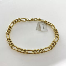 PULSO FIGARO CART LIGERO - 21.5 cm x 6 mm - ORO 10K