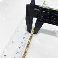 PULSO FÍGARO CART. 3X1  H. MANO 4 MM - ORO 10K