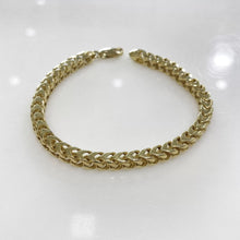PULSO ESPIGA CUADRADO - 19 CM - ORO 10K