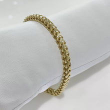 PULSO ESPIGA CUADRADO - 19 CM - ORO 10K