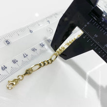 PULSO FIGARO CART 3X1 - 19.5 CM - ORO 10K