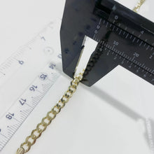 PULSO BARBADO - 21 CM - ORO 10K