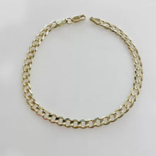 PULSO BARBADO - 21 CM - ORO 10K