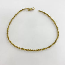 PULSO TORSAL 2 mm - 21 cm - ORO 10K