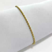 PULSO TORSAL 2 mm - 21 cm - ORO 10K
