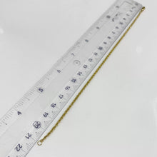 PULSO TORSAL 2 mm - 21 cm - ORO 10K