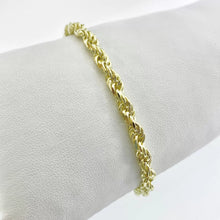PULSO TORSAL SOLIDO 5 mm - 21 cm - ORO 10K