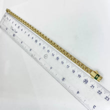 PULSO TEJIDO CHINO 6 mm - 21 cm - ORO 10K