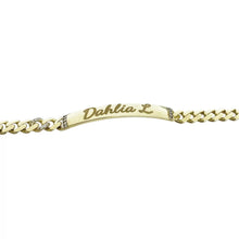 GRABADO DE TEXTO A LÁSER No. 2 - EN ESCLAVA DE ORO