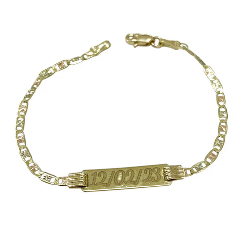 GRABADO LÁSER DE FECHA - EN ESCLAVA DE ORO