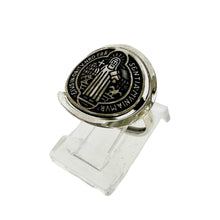 ANILLO SAN BENITO CONTORNO LISO - PLATA .925