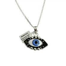 DIJE OJO AZUL GRANDE CON MARGEN