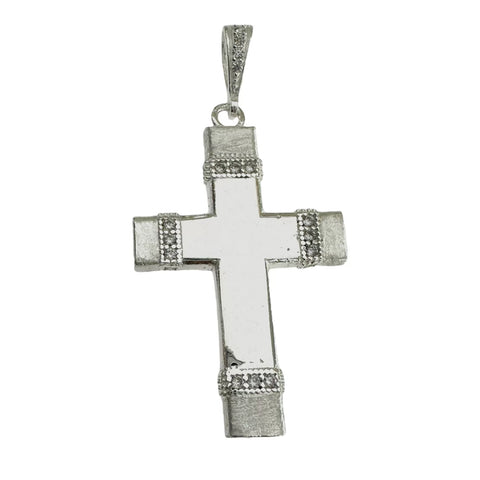 DIJE CRUZ  CON DETALLES