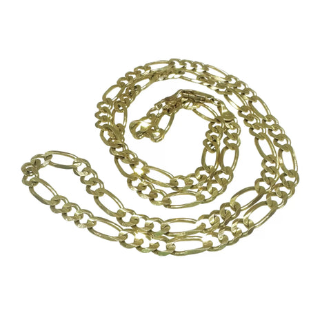 CADENA FIGARO CART 60 cm - 5.5 mm - ORO 10K