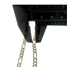 CADENA FIGARO CART 60 cm - 5.5 mm - ORO 10K