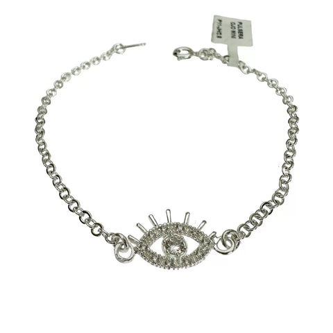 PULSERA OJO MINI - PLATA .925