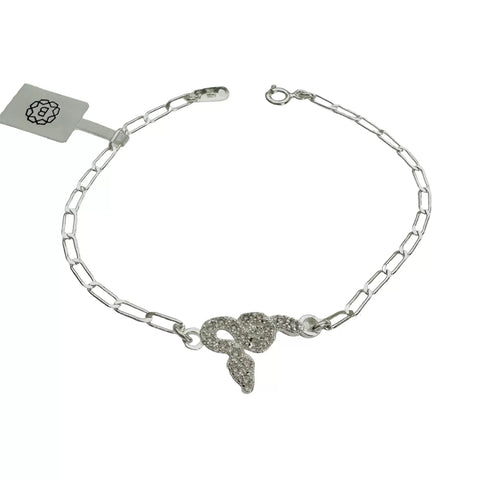 PULSERA SERPIENTE  - PLATA .925