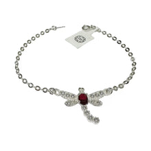 PULSERA LIBÉLULA - PLATA .925 - GUINDA
