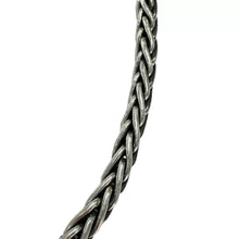 CADENA PAVONADA ESPIGA GRUESA 5 mm - PLATA .925