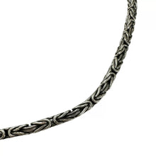 CADENA PAVONADA BALI BIZANTINX - 3 mm - PLATA .925
