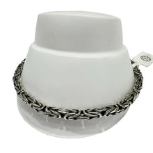 PULSO BALI PAVONADO 4 MM - PLATA .925