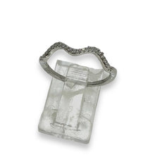 ANILLO ZIG ZAG ZIRCONIAS - PLATA .925