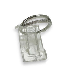 ANILLO DOS LINEAS - PLATA .925