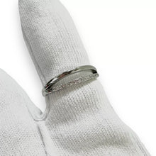 ANILLO DOS LINEAS - PLATA .925