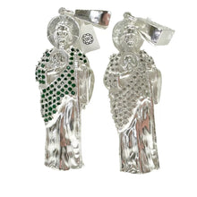 DIJE SAN JUDAS TADEO 3D JUMBO (10 cm)- PLATA .925