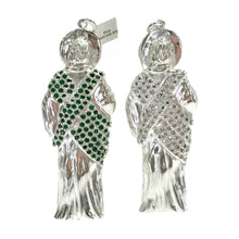 DIJE SAN JUDAS TADEO 3D JUMBO (10 cm)- PLATA .925