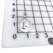 MEDALLA SANTO TORIBIO DE ROMO - PLATA .925