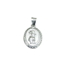 MEDALLA SANTO NIÑO DE ATOCHA - PLATA .925