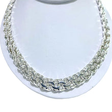 CADENA ESLABÓN CHINO 1 cm - 70 cm - PLATA .925