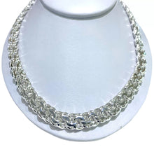 CADENA ESLABÓN CHINO 1 cm - 70 cm - PLATA .925