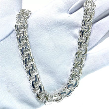 CADENA ESLABÓN CHINO 1 cm - 70 cm - PLATA .925