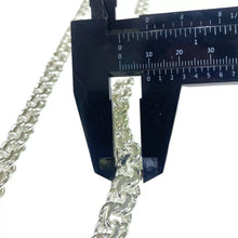 CADENA ESLABÓN CHINO 1 cm - 70 cm - PLATA .925