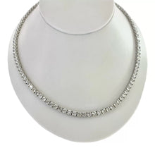 CADENA TENNIS ZIRCONIA 50 cm x 4 mm - PLATA .925