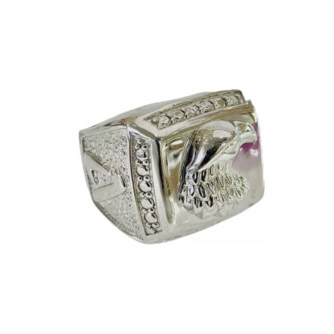ANILLO AGUILA RESALTADA - PLATA .925
