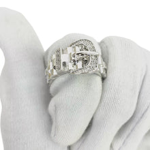 ANILLO CINTO / FAJO  - PLATA .925