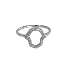 ANILLO MANO FATIMA CONTORNO - PLATA .925