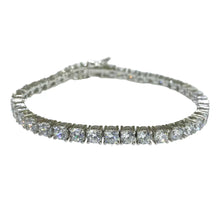 PULSO TENNIS ZIRCONIA 4 mm - PLATA .925