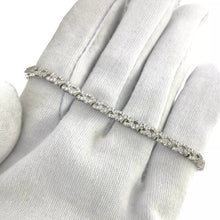 PULSERA ZIRCONIAS TIPO HORUS - PLATA .925