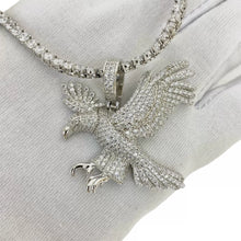 DIJE AGUILA LATERAL - PLATA .925