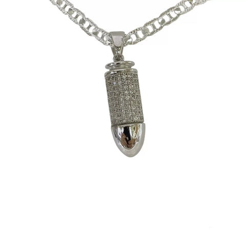 DIJE BALA (MODELO 2) - PLATA .925