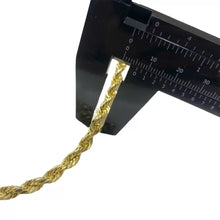 CADENA TORSAL ULTRA LIGERO 60 CM - 6 MM - ORO 10K