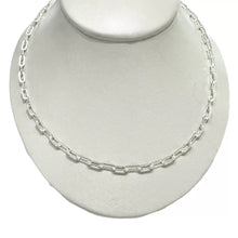 CADENA ANCLA MEDIANA 9 X 4 mm - PLATA .925