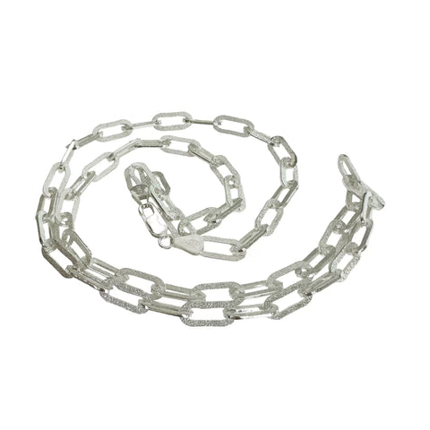 CADENA ANCLA GRANDE 1.2 cm x 5.5 mm - PLATA .925