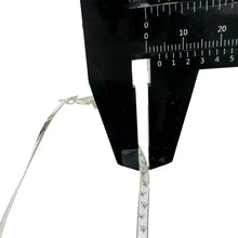 GARGANTILLA PLANCHADA DOBLE VISTA - PLATA .925