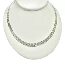 GARGANTILLA DOBLE TRENZA - PLATA .925