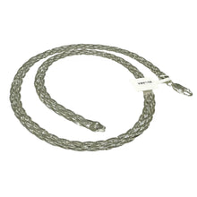 GARGANTILLA DOBLE TRENZA - PLATA .925